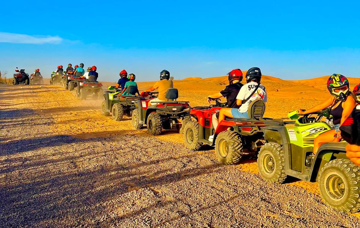 Magical Dinner and Sunset in Agafay Desert