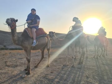 Sunset Camel Ride in Agafay Desert