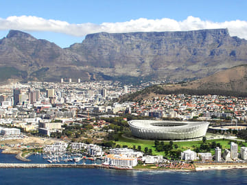 Cape Town Stadium and Table Mountain