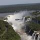 Helicopter flight over Iguazu Falls