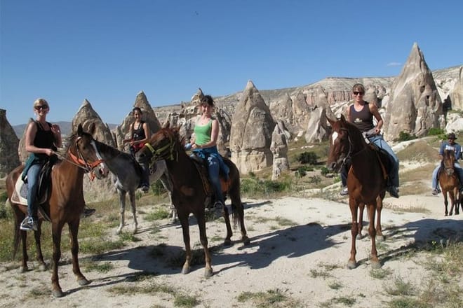 Cappadocia: Sunset Horse Riding through the Valleys and Fairy Chimneys  2