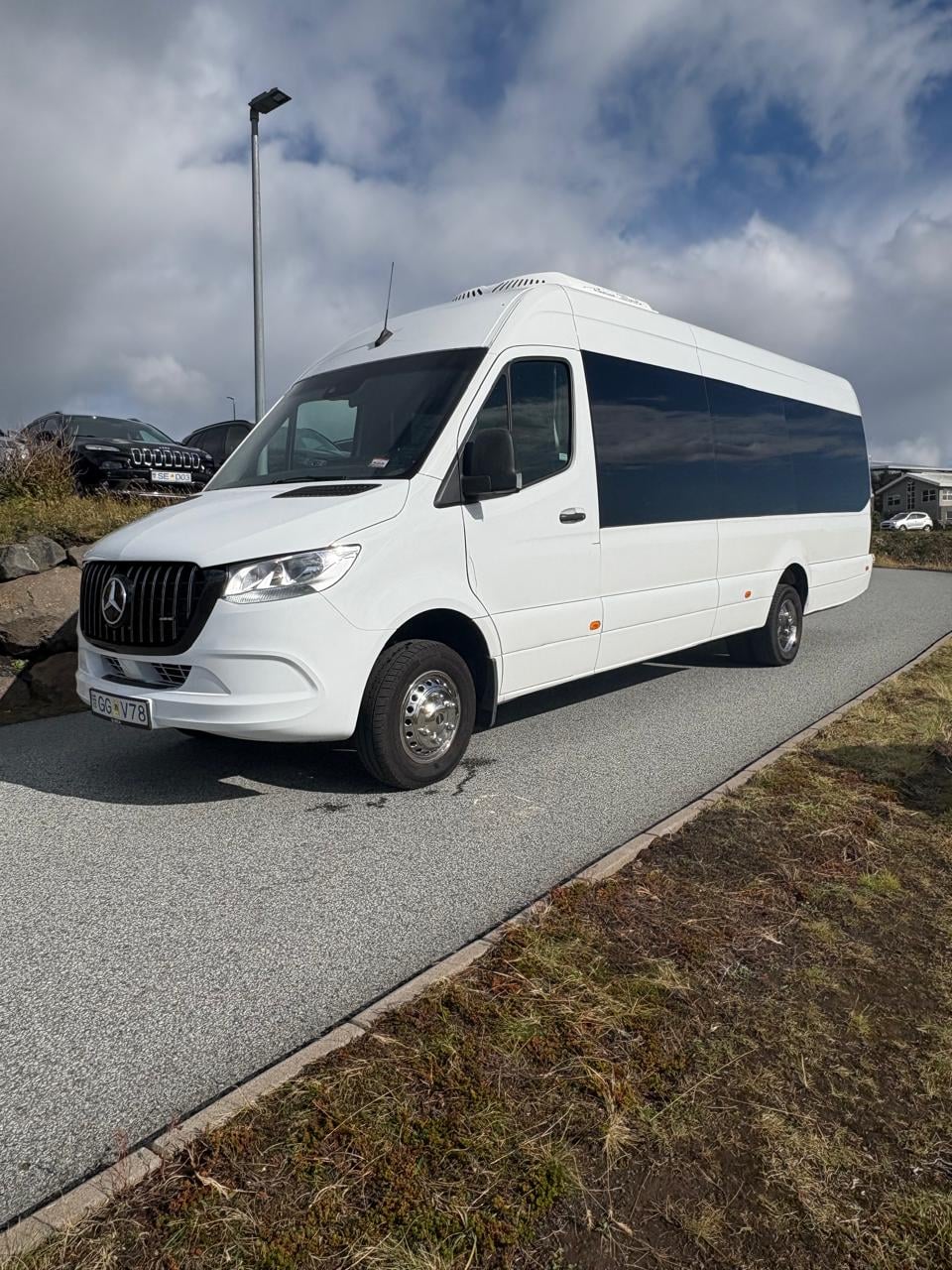 Private Transfer to or from Keflavik Airport To Reykjavik. Sprinter 18 Pax, by Icelimo Luxury Travel