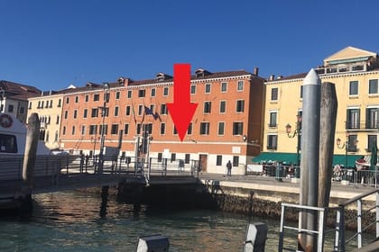 Gondola Ride Near St Mark’s Square