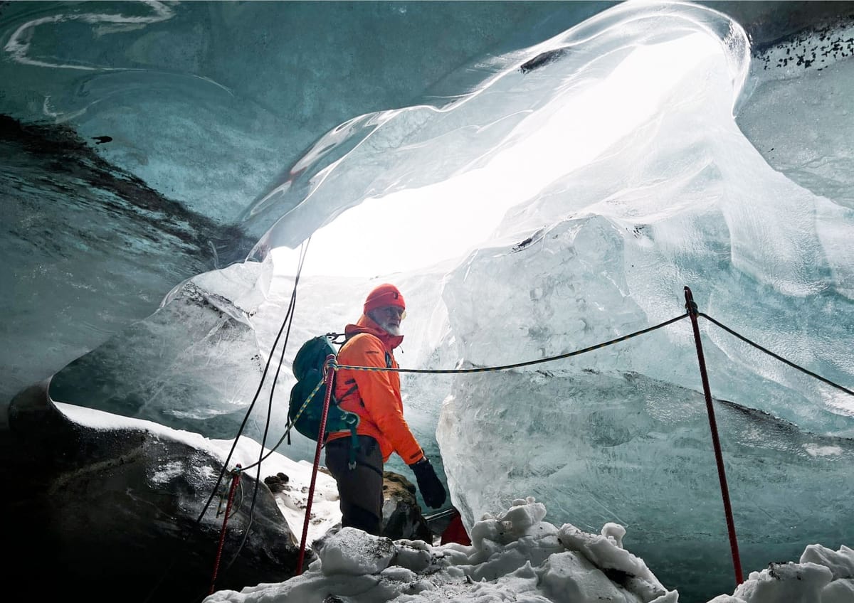 Ice cave and Glacier tour in Monster Truck