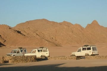 Jeep Safari Adventure and Dinner in Marsa Alam