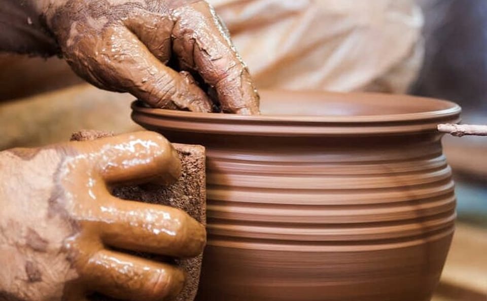 Pottery Making and Local Market Tour in Dali, China