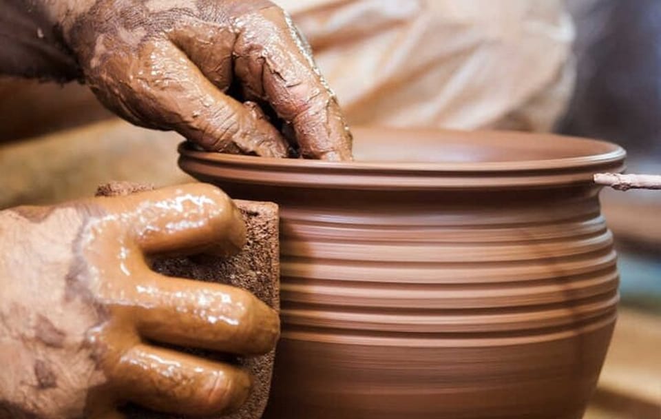 Pottery Making and Local Market Tour in Dali, China