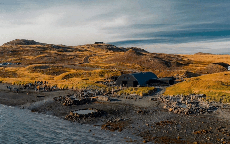 Whale Watching & Hvammsvík Hot Spring: Coastal Excursion and Thermal Retreat