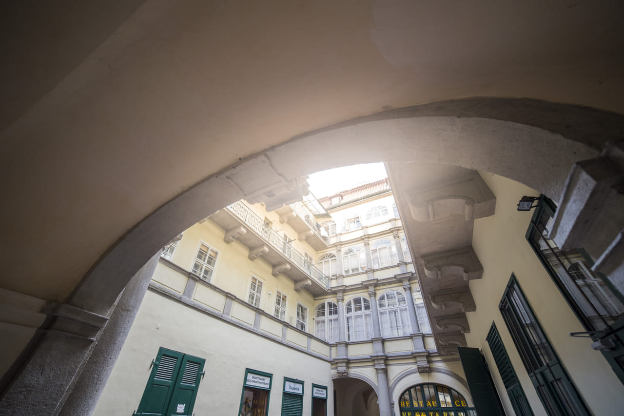 Apartment where Czech paratroopers were hiding