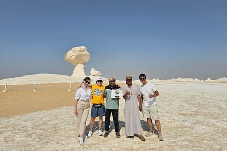 Two day trip to the White Desert Adventures Bahariya Oasis