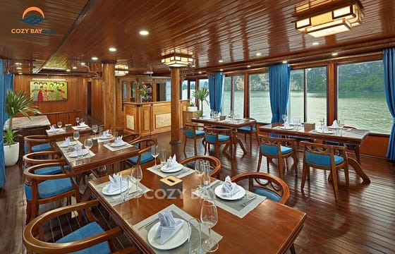 Cozy Bay Cruises – Best Boutique Cruise in Halong Bay 2D/1N Tour