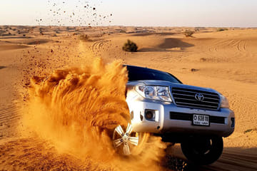 Dubai Desert Safari with BBQ dinner and camel ride