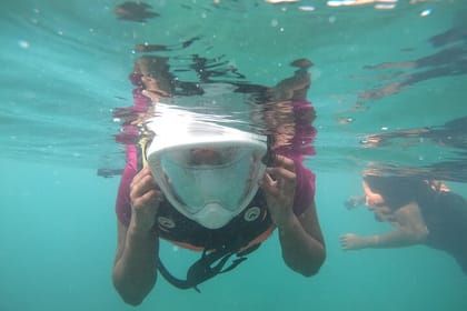 Snorkeling in Unawatuna