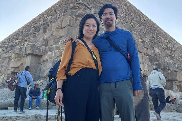 Hurghada to Cairo Private Tour Pyramids Grand Museum Camel Ride