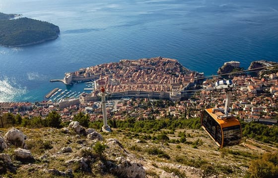 Dubrovnik Super Saver: Mt Srd Cable Car Ride plus Old Town and City Walls Ticket