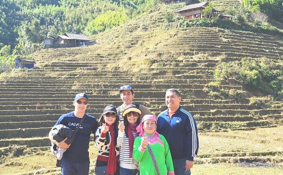Trekking Tour of Rice Terraces in Lao Chai, Sapa