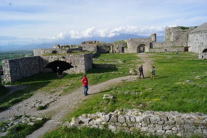 Shkodra lake, Rozafa Castle and Lezha city – from Tirana