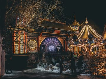 Copenhagen Walking Tour with Tivoli Gardens Christmas Market