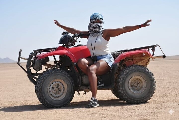3-Hour Quad Safari & Camel Ride – Morning or Sunset – Hurghada