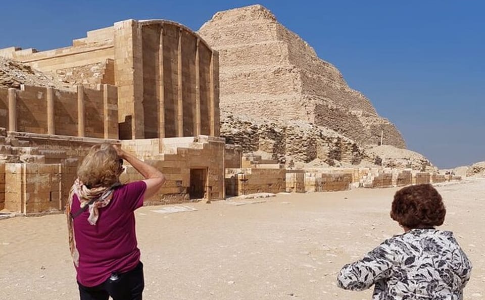 Saqqara and Memphis Tour with Pyramid Entry and Lunch