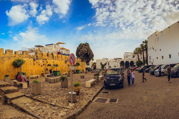 Enjoy panoramic views over the Strait of Gibraltar to Spain from the highest point of the Tangier Kasbah.