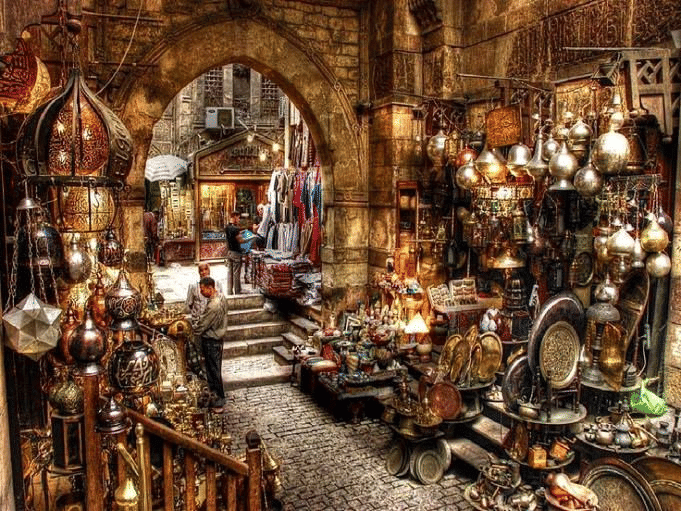 Full Day: Cairo by Plane Pyramids, Egyptian Museum, Old Bazaar from Hurghada 6