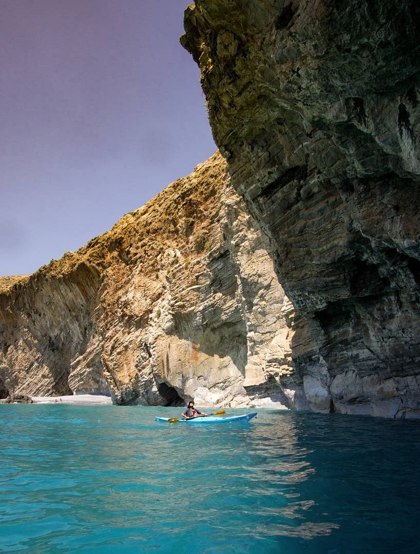 2-day sea kayaking in Samaria National Park, Crete