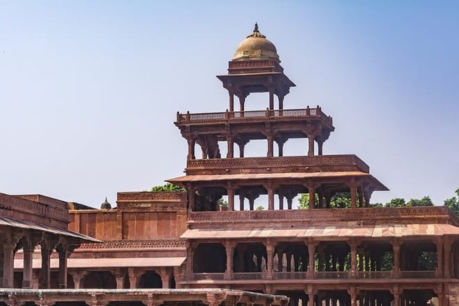 Front Part of Fatehpur Sikri