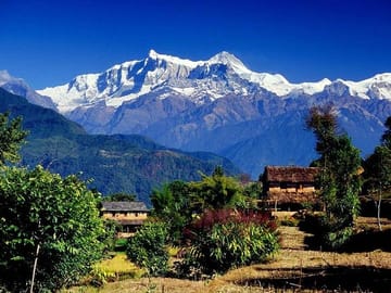 Pokhara village view