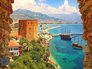 Alanya City Tour with Boat Trip and Cable Car Experience