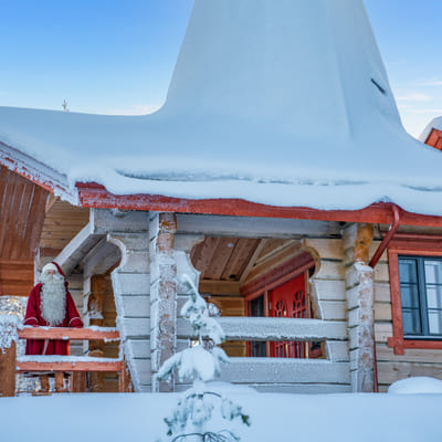 Private meeting with Santa in Santa Claus Cottage in Rovaniemi