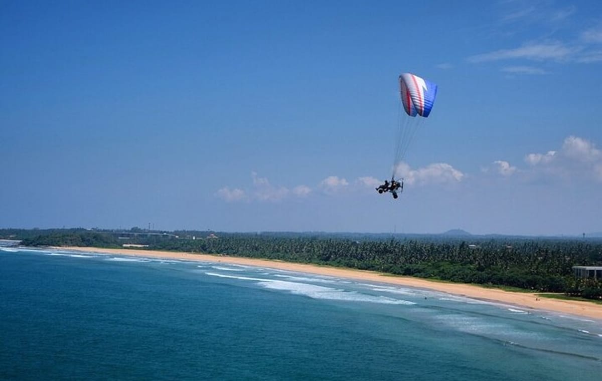 Experience 20 Minutes Private Paramotoring in Bentota