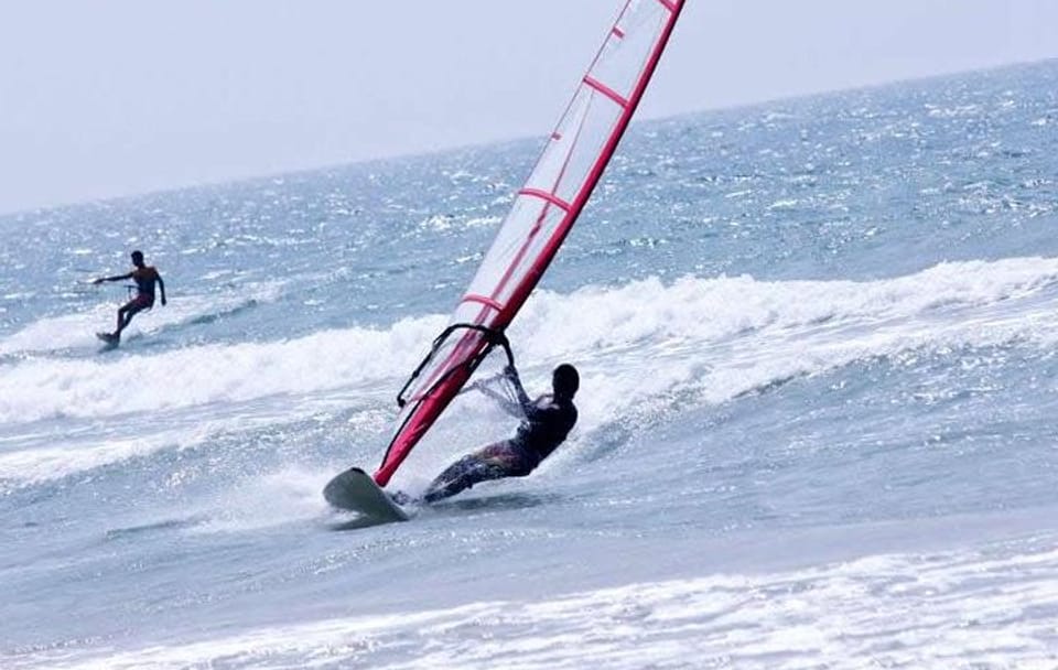 Wind Surfing in Bentota
