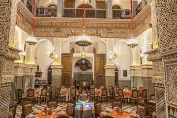 Rooftop Dinner and Sunset Tea in Fez, Morocco