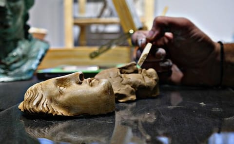 Sculpting Workshop in Kallithea, Greece