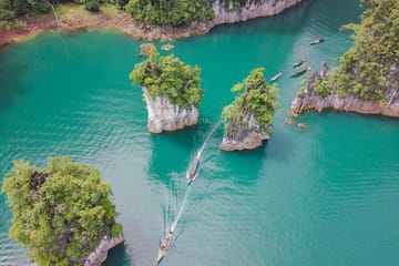 Samet Nangshe and Cheow Lan Lake Day Tour from Ao Luek