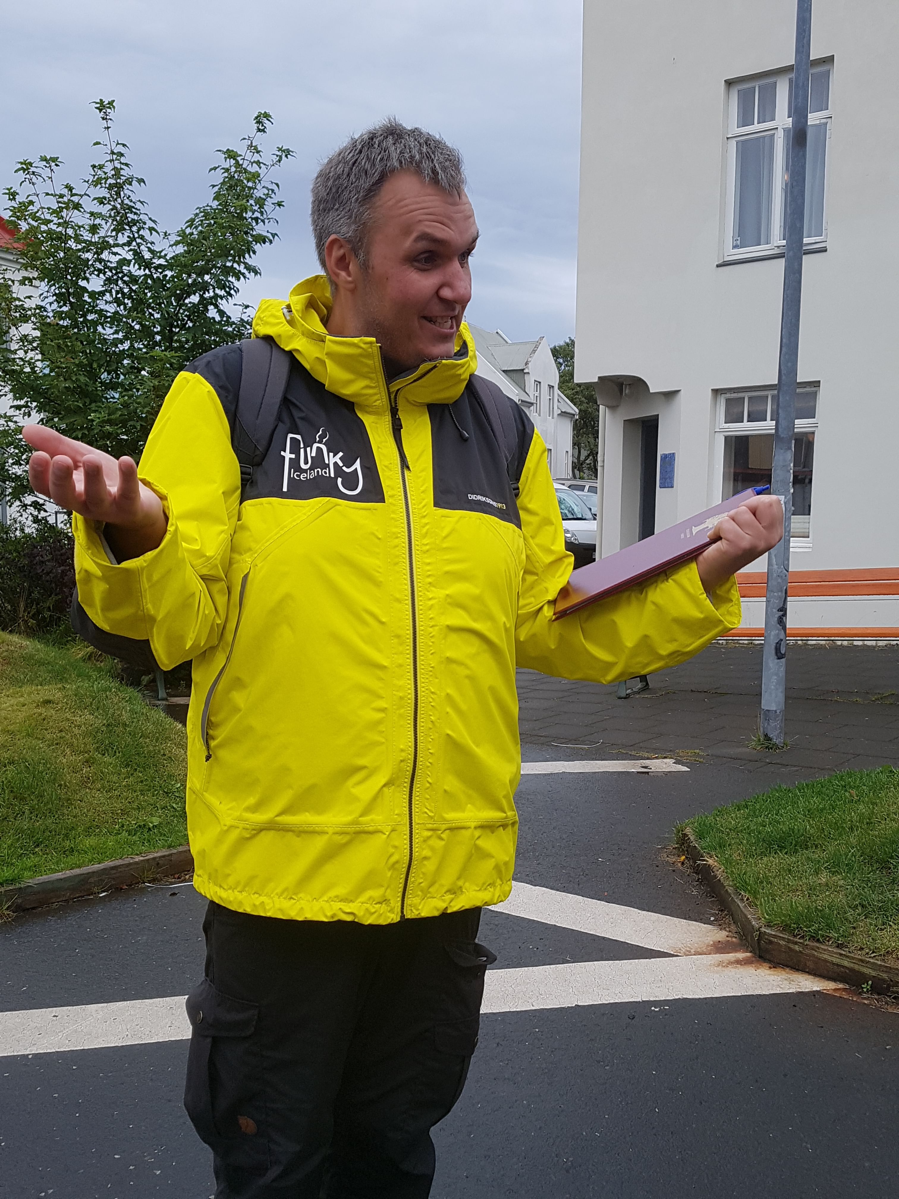 Funky Iceland Reykjavik walking tour group