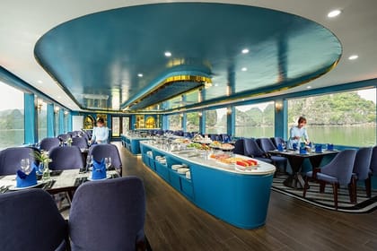 Arcady Luxury Day Cruise 6 Hours Explore Halong Bay FROM Harbor