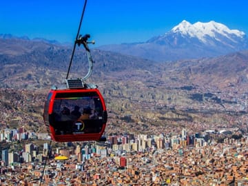 Walking Tour of La Paz Historic Center and Cable Car Ride