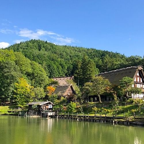 Hida Folk Village Museum Passes in Takayama Japan