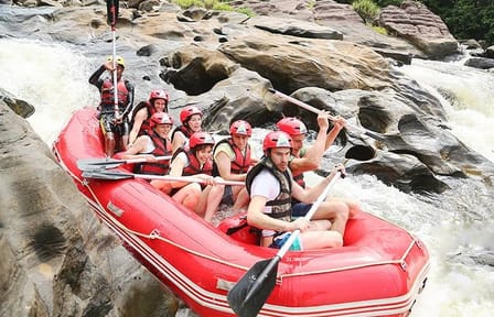 White Water Rafting in Kitulgala