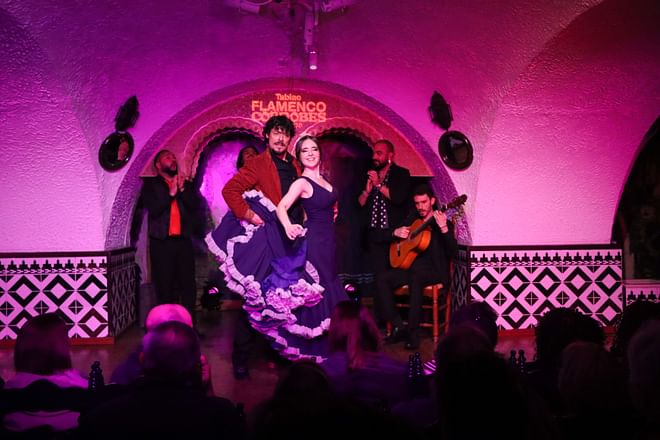 Flamenco Show with drink or tapas or dinner included at Tablao Cordobes in La Rambla Barcelona