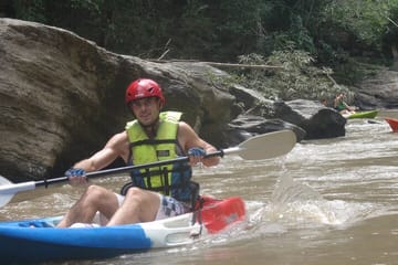 From Chiang Mai Jungle White Water Kayaking @ Mae Wang River