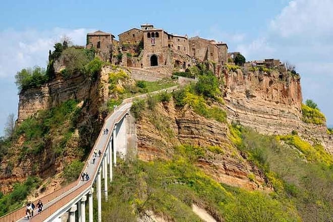 Civita di Bagnoregio and the bridge