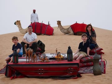 Sunrise with Arabian Breakfast