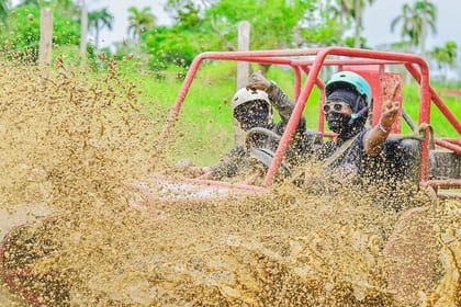 Half-day buggy adventure cenote and Macao beach in Punta Cana