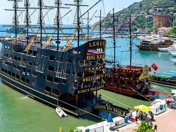 Pirate Ship Cruise Experience in Alanya with Transfers