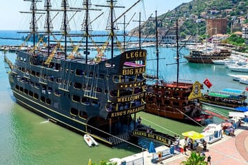Pirate Ship Cruise Experience in Alanya with Transfers