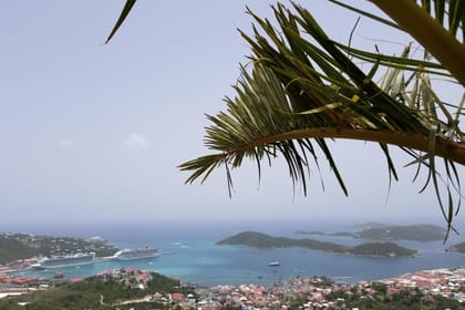 Private Island Drive with Sapphire Beach Stop