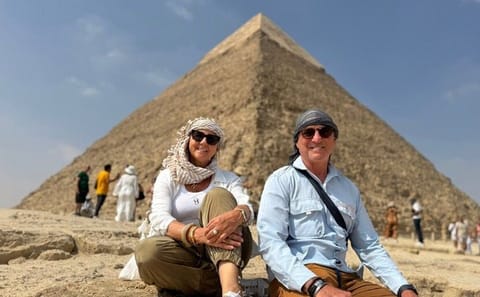 Giza Pyramids, Sphinx and Grand Egyptian Museum Private Tour from Alexandria